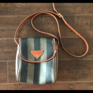 FENDI Vintage 80s Handbag Crossbody Bag